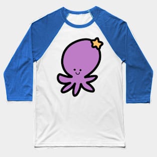 Star Octopus Baseball T-Shirt